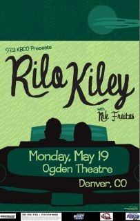 Rilo Kiley Denver 2008 Original Concert Poster Mint