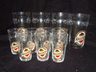 Killians Irish Red Beer Chaser Glasses 4 Pint Glass