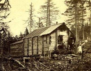 RUTLAND VERMONT STEREOVIEW MT KILLINGTON HOUSE 300 FT BELOW SUMMIT