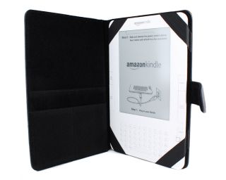 Bundle Monster New Kindle 2 Synthetic Leather Cover, Skin, Screen
