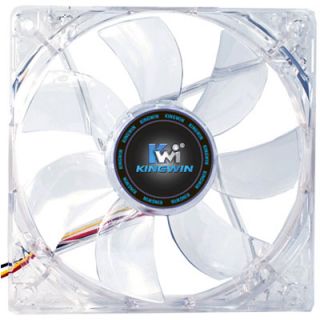 Kingwin CFR 012lb Red LED 120mm Bearing Case Fan with 4 Pin Connector