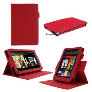 Leather Folio Case Cover for  Kindle Fire 7 inch Tablet