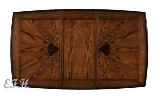 New 7pc Kinston Distressed Oak Wood Dining Table Set
