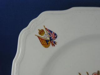 King George VI Coronation Plate Alfred Meakin Astoria Shape