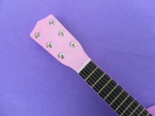 Kids Practice 21 inch 6 String Acoustic Guitar Pink