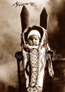 1800s Indian Native American KIOWA Child Cradle Board 2