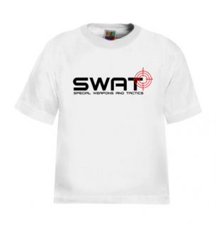 SWAT Target Kids T Shirt FBI NSA Law Enforcement Gear