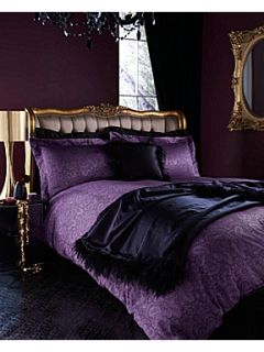 Biba Kareen bed linen in plum   