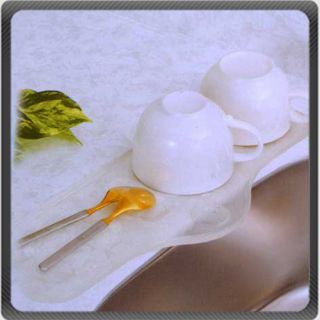 Thailand Silica Gel Kitchen Sink Drain Mat Board White