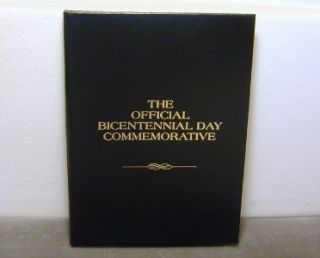 Bicentennial Day Commemorative Medal Franklin Mint Free US SHIP