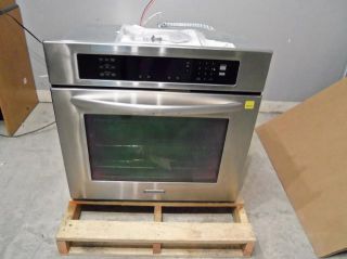 KitchenAid 30 Single Electric Convection Wall Oven Stainless