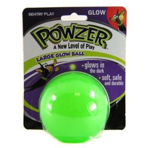 Powzer Soft Glow in The Dark Ball Dog Fetch Toy 3 25 LG
