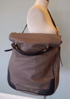 JCrew Kirtley Leather Tote $378 Satchel Bag Purse Cobblestone