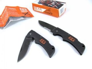 Gerber Bear Grylls Compact Scout Folding Knife Pocket Knife