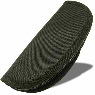 Safe and Sound Gear Zip Up Knife Case Pouch 7 in Vinyl with Fleece
