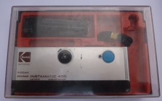 Vintage Kodak Pocket Instamatic 400 Camera Electronic 110 Film Made in