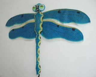 3D Golden Dragonfly Kite Holiday Outdoor Gift Family