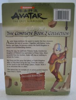 New Avatar The Last Airbender Book 1 2 3 Earth Fire Complete DVD