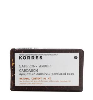 Buy KORRES Saffron Amber Agarwood Cardamom Perfumed Soap For Men