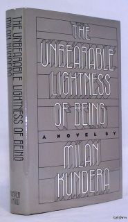 Unbearable Lightness of Being Milan Kundera 1st 1st Film 1984