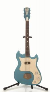 60s Custom Kraft Blue Guitar Supro National Teisco Kay