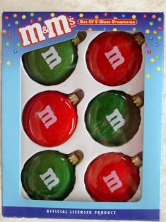 Kurt Adler M MS Candy Ornament Christmas MM0106