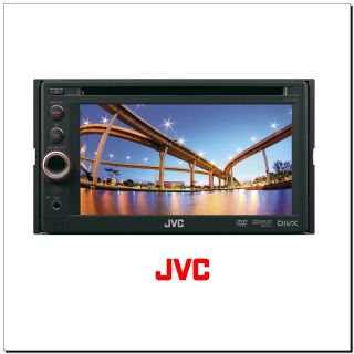 JVC KW AV60 Car DVD Player Double DIN Detachable Face 6 1 Touchscreen