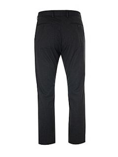 French Connection Stretch flannel kent trouser Charcoal Marl   