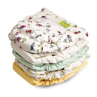 Reusable Ultra Toddler Diapers by Kushies 5 Pack BNIP
