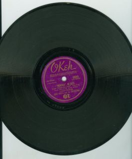 vintage 10 78 RPM record, Gene Krupa, vocals by Anita ODay, Murder