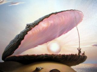Vladimir Kush Pearl Signed Numbered Framed Limited Edition Mint