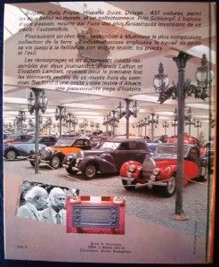 Affaire Schlumpf Laffon Lambert Car Book