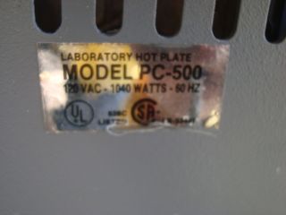 Corning PC 500 Laboratory Hot Plate 10x 10 Lab