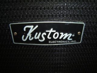 Vintage Original Kustom 1960s Tuck N Roll PA System ♫