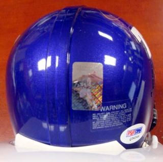 LaDainian Tomlinson Autographed Signed TCU Mini Helmet PSA DNA