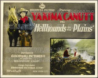 Hellhounds of The Plains 1926★ Cowboy Hat Yakima Canutt Neva Gerber