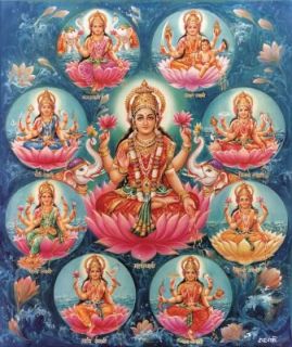 Haunted Ashta Lakshmi Extreme 8 Hindu Goddess Wealth Spell Fortune
