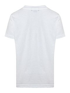 Polo Ralph Lauren Boy`s short sleeved graphic T shirt White   House of Fraser