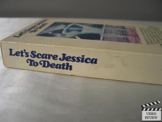 Lets Scare Jessica to Death VHS Zohra Lampert Barton Heyman