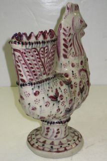 Carl Walters Stonelain Pottery Ceramic Faience Rooster