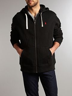 Polo Ralph Lauren Zip through hooded sweater Black   