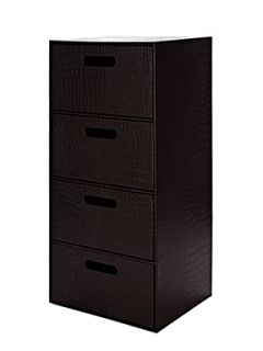 Pied a Terre Mock croc four drawers   