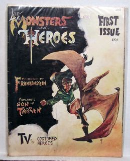 1967 Larry Ivie Monsters Heroes Comic Movie Magazine