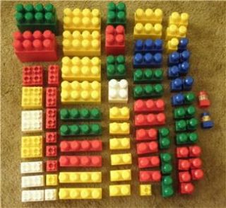 Lot of Large Mega Blocks and Larger Size Lego Blocks