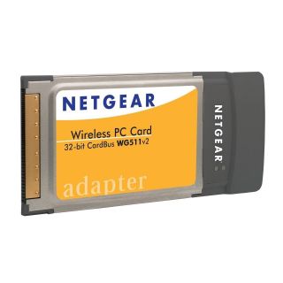 Netgear WG511 V2 802 11b G PCMCIA Laptop Wireless Card