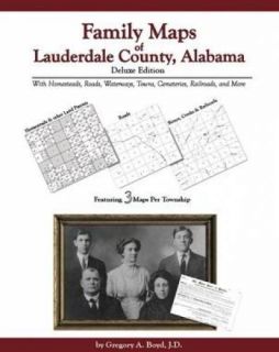 Genealogy Family Map Cemetery Lauderdale County Alabama