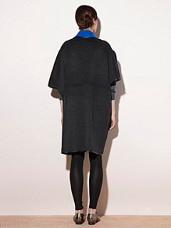 Mary Portas Two in One Reversible Blanket Coat Dark Grey   