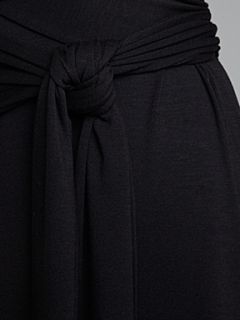 Lauren by Ralph Lauren Kaydence jersey wrap dress Black   House of Fraser