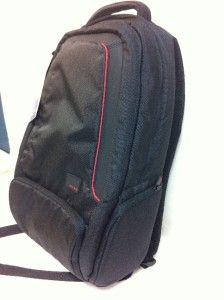 Belkin Inc EVO Black Red Backpack Fits Laptops with Screen Sizes Up to