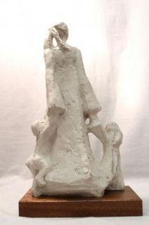 Claude Leclerc Austin Prod 1978 Mother Children Statue Sculpture